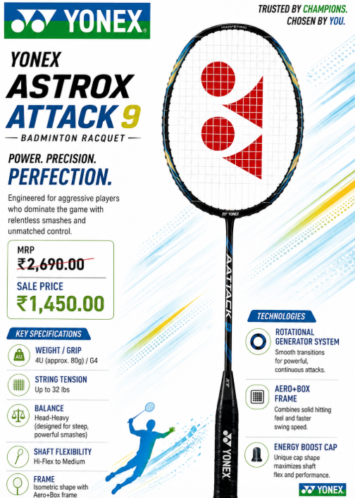 Astrox Attack 9 image 1
